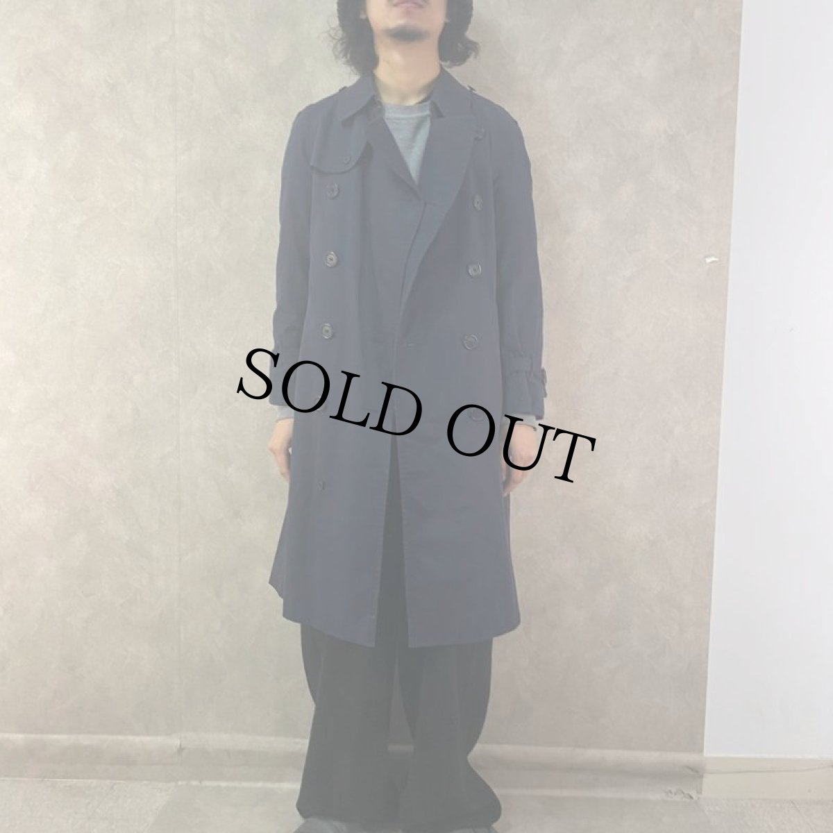 画像2: 80〜90's Burberrys ENGLAND製 "Lane Crawford Ltd"別注 トレンチコート (2)