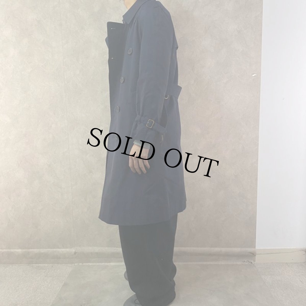 画像3: 80〜90's Burberrys ENGLAND製 "Lane Crawford Ltd"別注 トレンチコート (3)