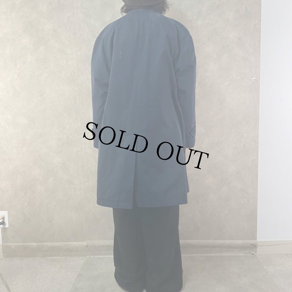 画像4: 80〜90's Burberrys ENGLAND製 ステンカラーコート (4)