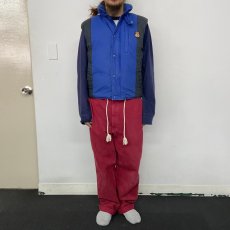 画像3: 90's POLO Ralph Lauren "クッキーパッチ＆サイクルスキー" コットンダウンベスト M (3)