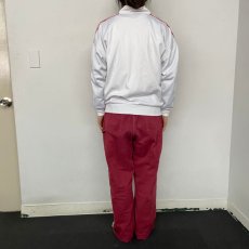 画像4: 70〜80's adidas England製 トラックジャケット 白×赤 (4)