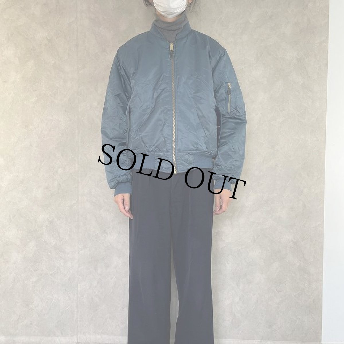 画像3: ROTHCO 民間用 MA-1 フライトジャケット M (3)