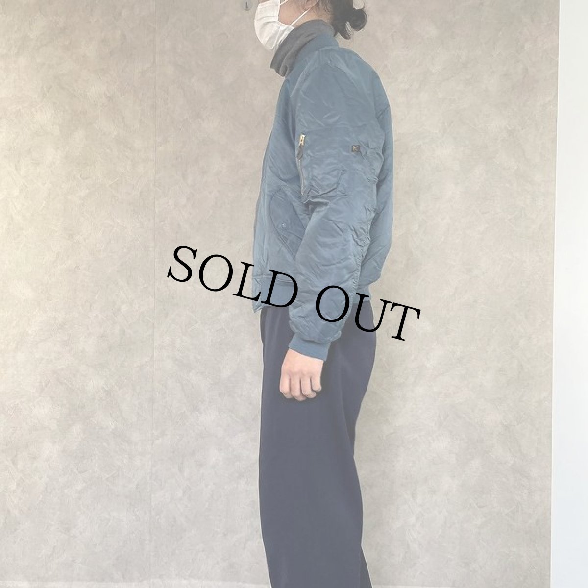 画像4: ROTHCO 民間用 MA-1 フライトジャケット M (4)