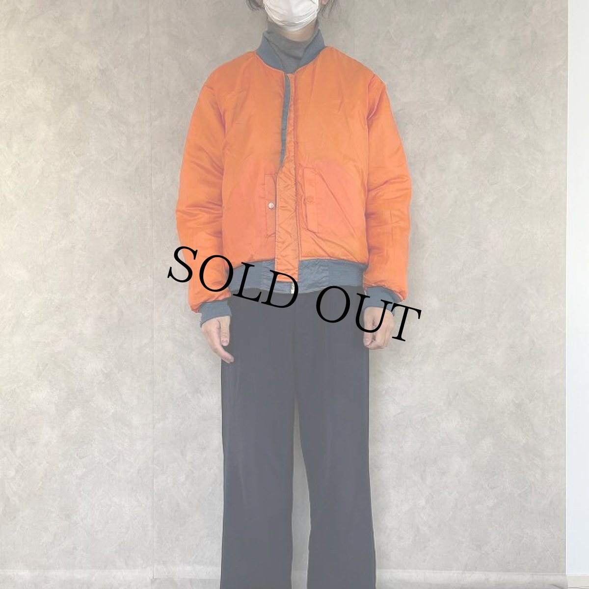 画像6: ROTHCO 民間用 MA-1 フライトジャケット M (6)