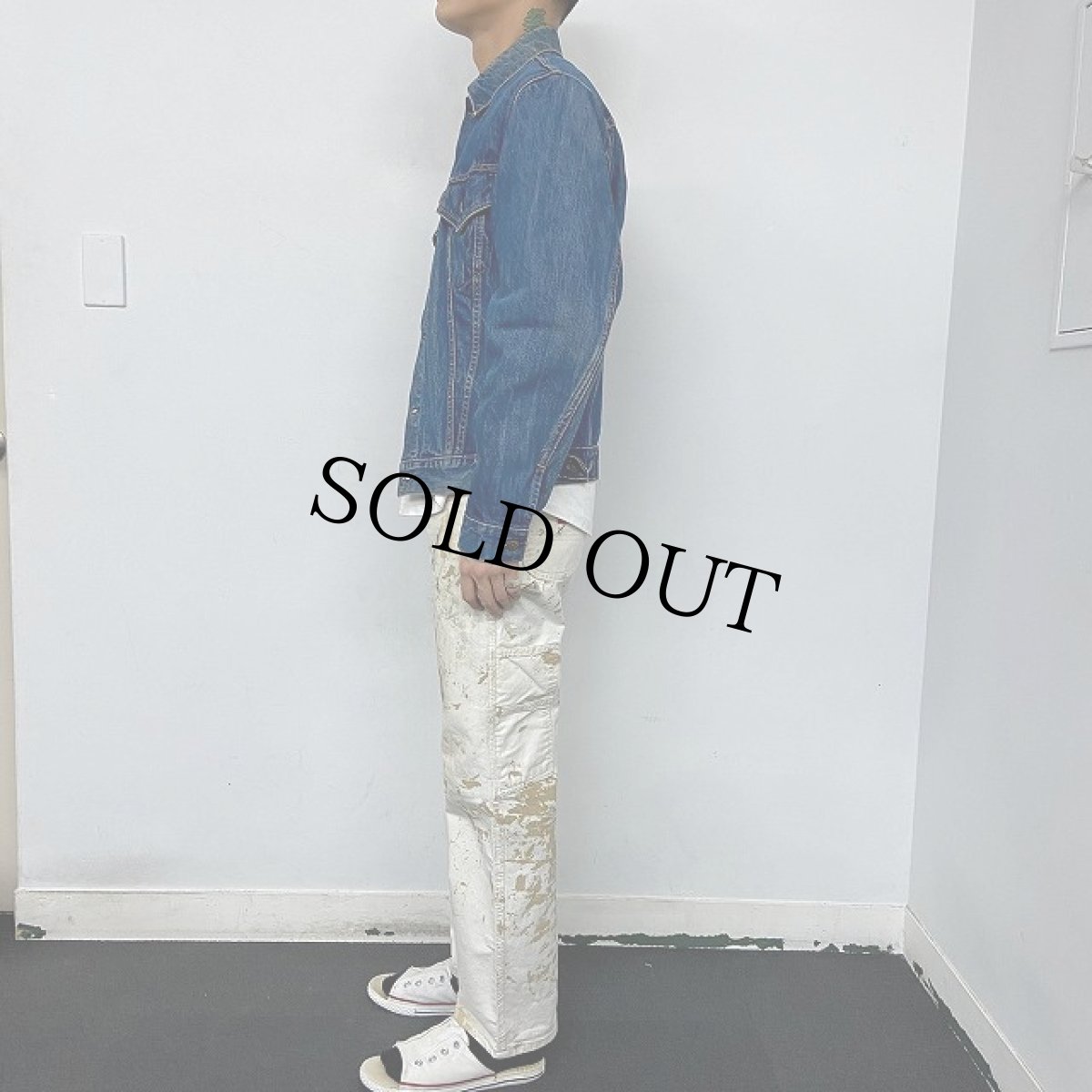 画像3: 70's LEVI'S 71205-0217 BIGE デニムジャケット (3)