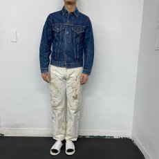 画像2: 70's LEVI'S 71205-0217 BIGE デニムジャケット (2)