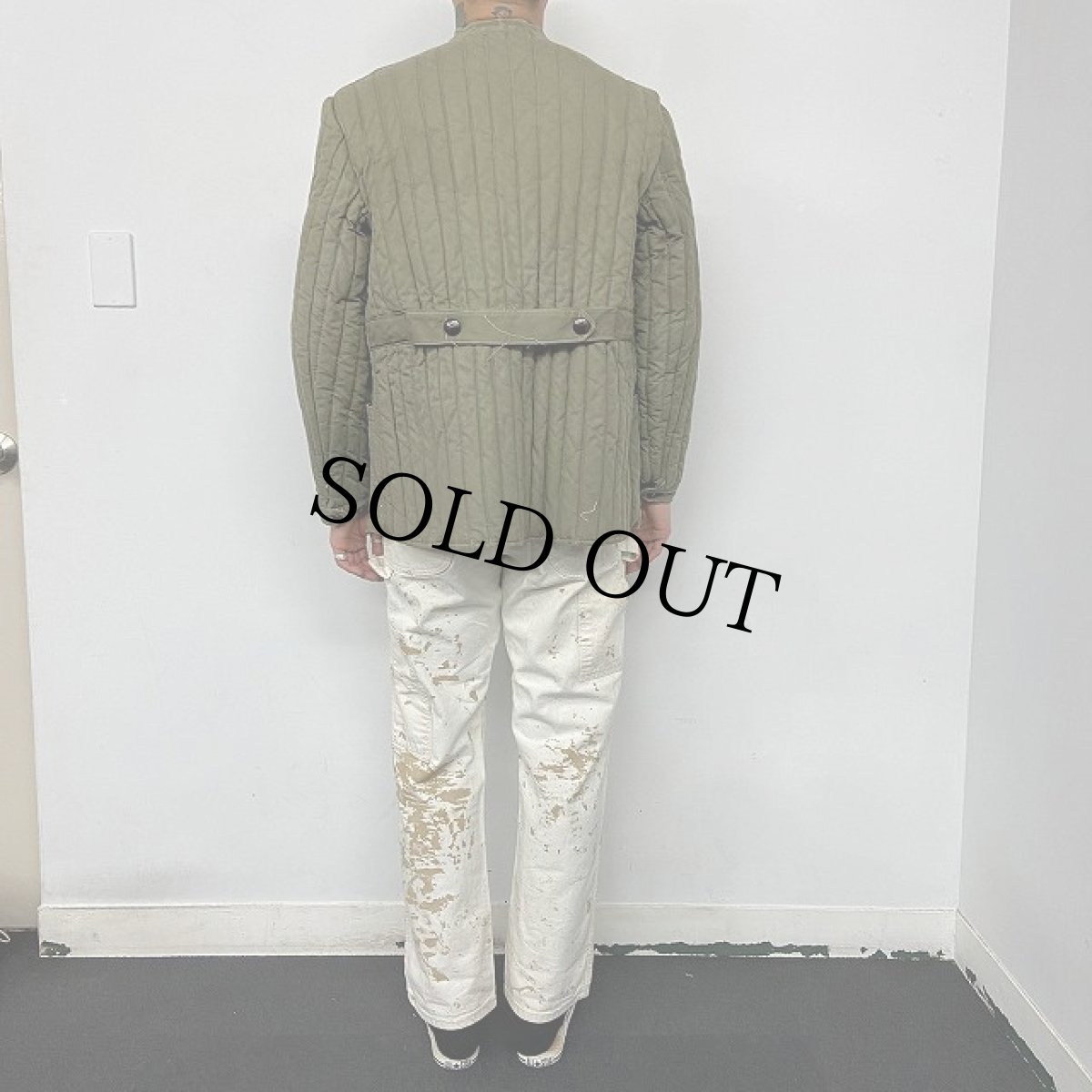 画像4: 50's ブルガリア軍 キルティングライナージャケット (4)