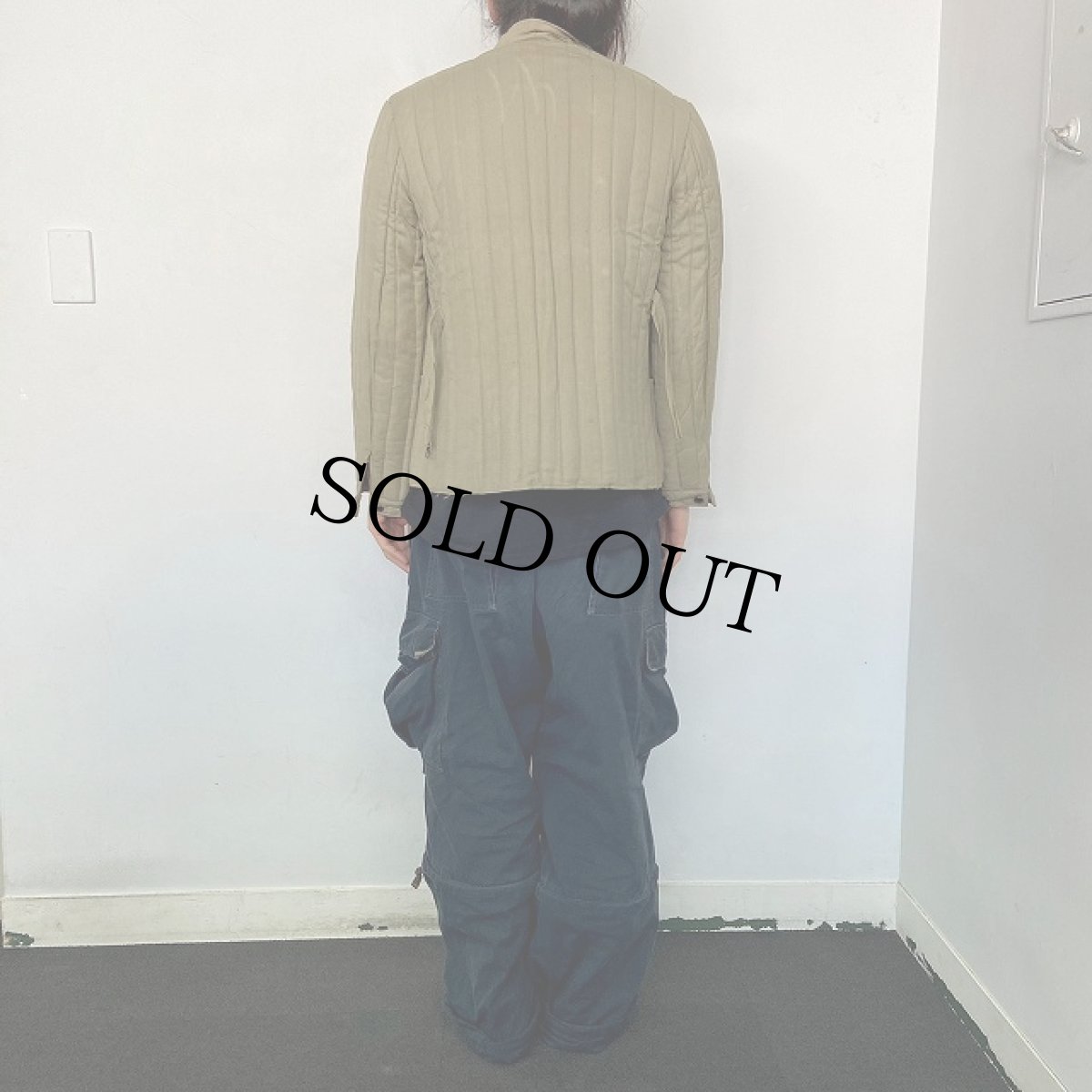 画像4: 50's ブルガリア軍 キルティングライナージャケット (4)