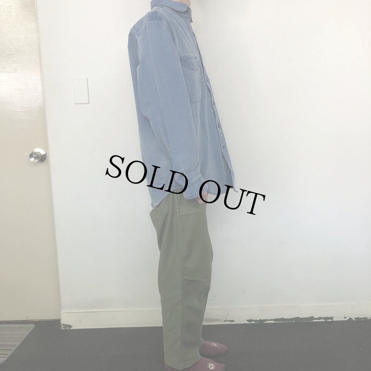 画像3: 80〜90's Patagonia コットンワークシャツ L (3)