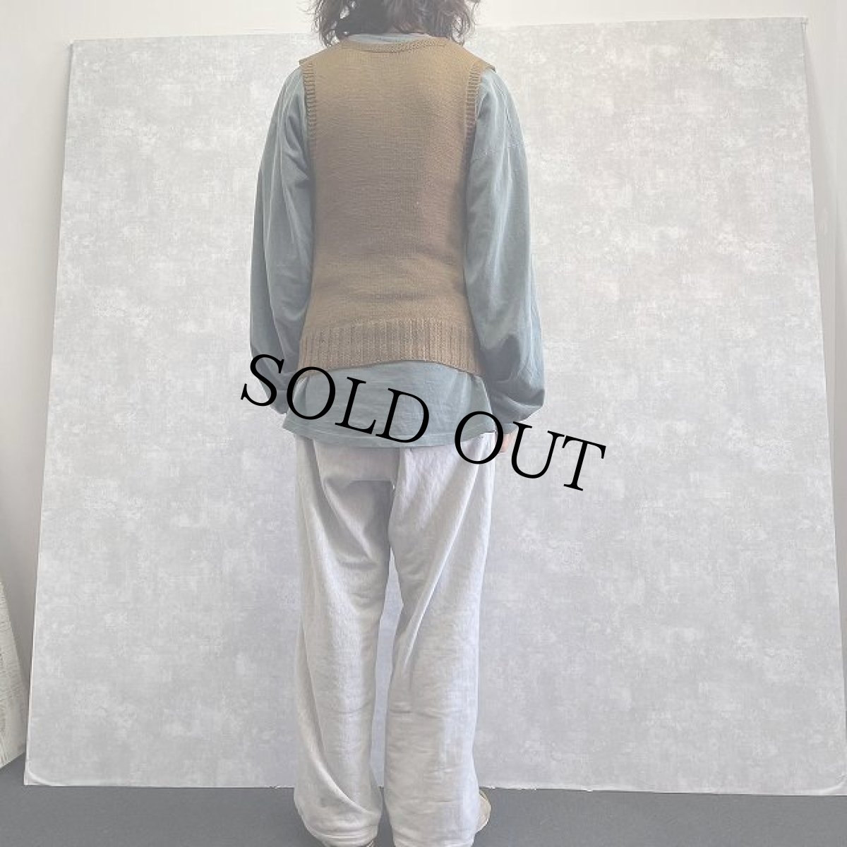 画像4: 40's AMERICAN RED CROSS ウールニットベスト (4)