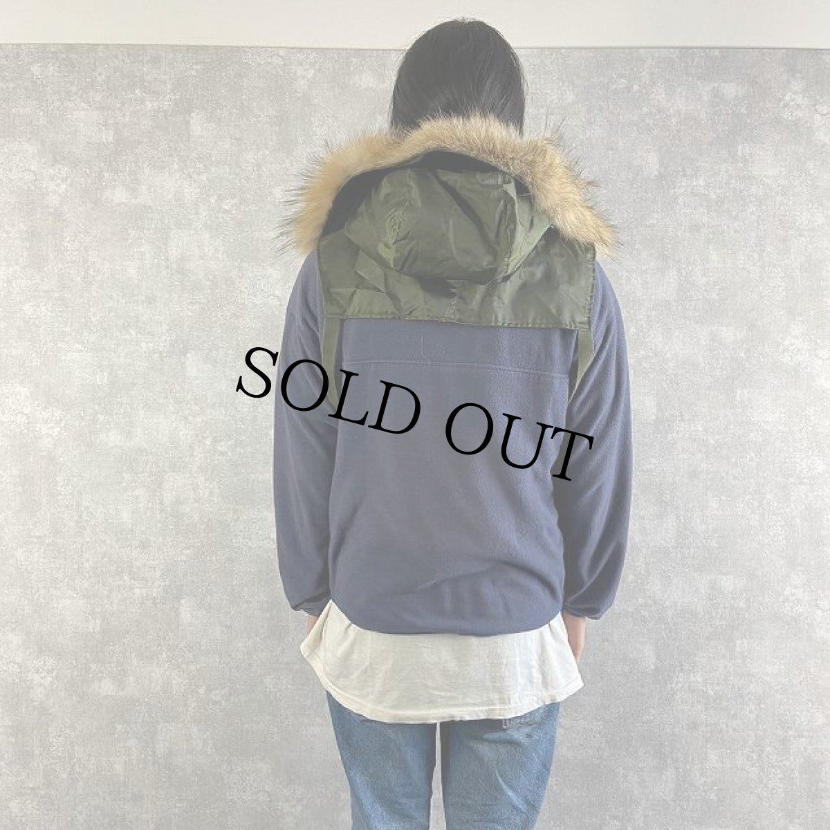 画像4: 60's U.S.MILITARY Extreme Cold Weather Hood A-1 (4)