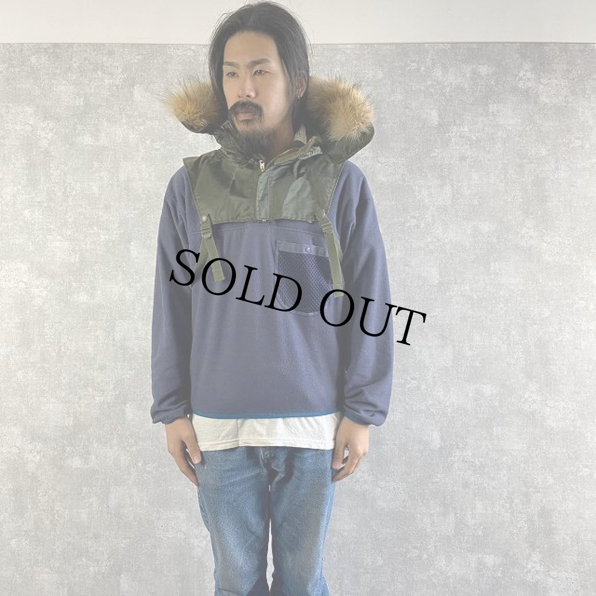 画像2: 60's U.S.MILITARY Extreme Cold Weather Hood A-1 (2)