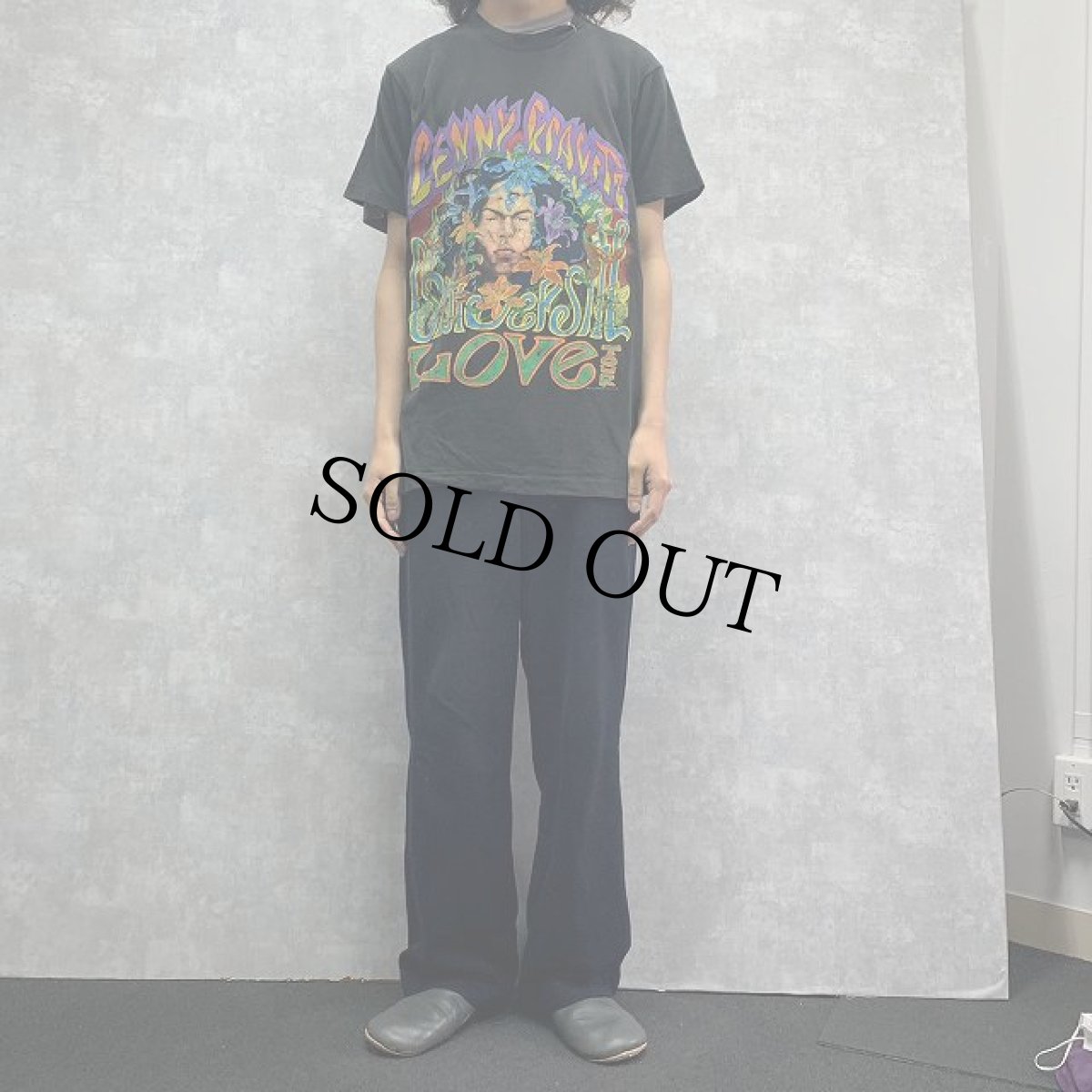 画像2: 90's LENNY KRAVITZ "UNIVERSAL LOVE TOUR" ミュージシャンツアーＴシャツ (2)