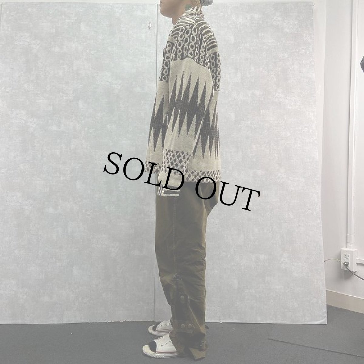 画像3: 90's Painted Pony USA製 総柄ゴブラン織りコットンジャケット M (3)