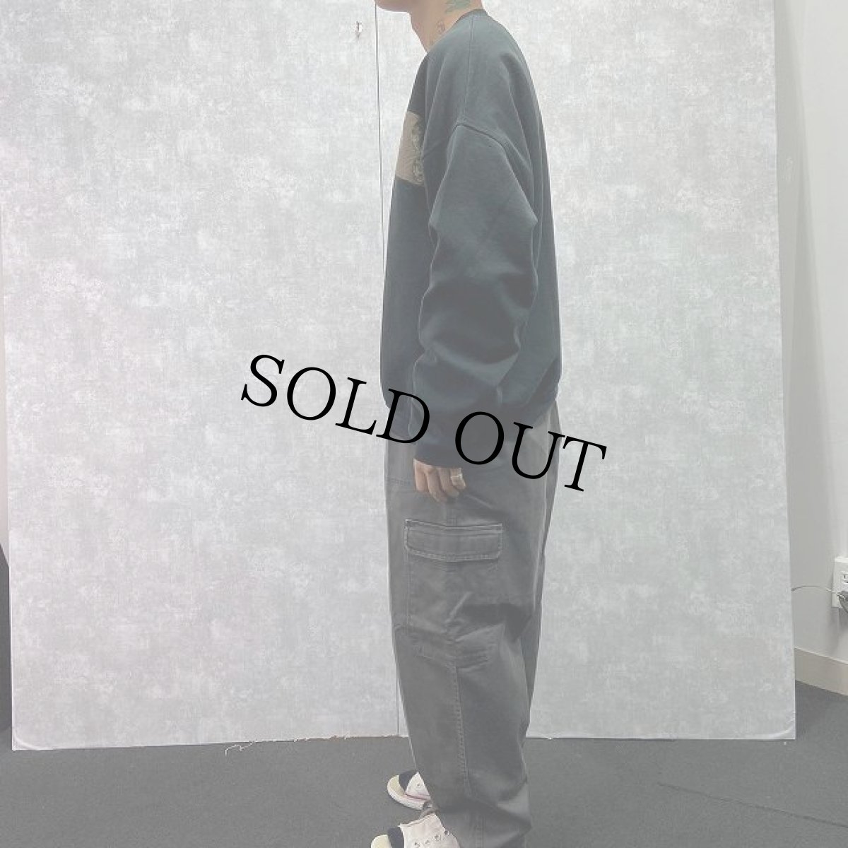 画像3: THE BEATLES ロックバンド 刺繍スウェット (3)