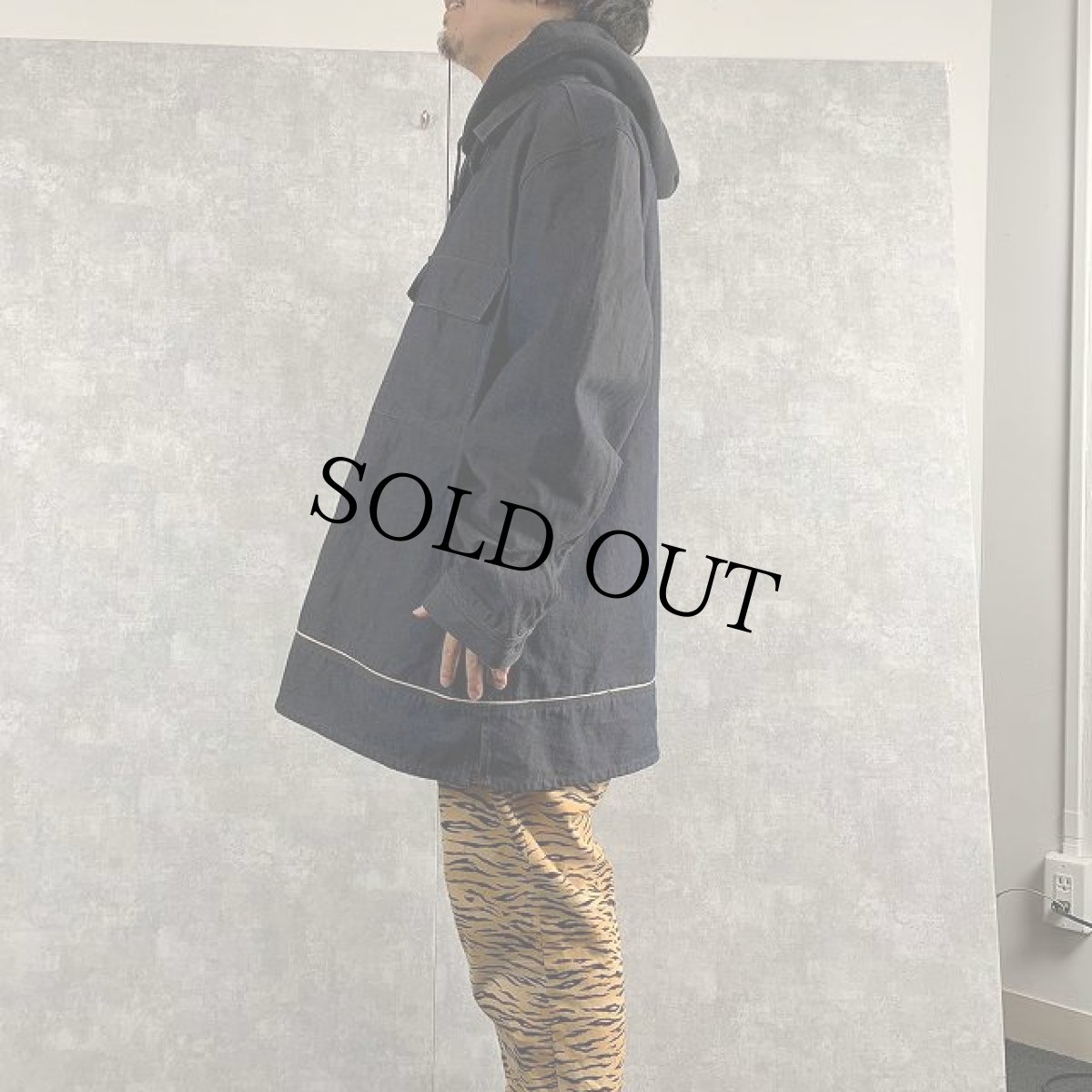 画像3: MARITHE FRANCOIS GIRBAUD デニムジャケット XXL (3)