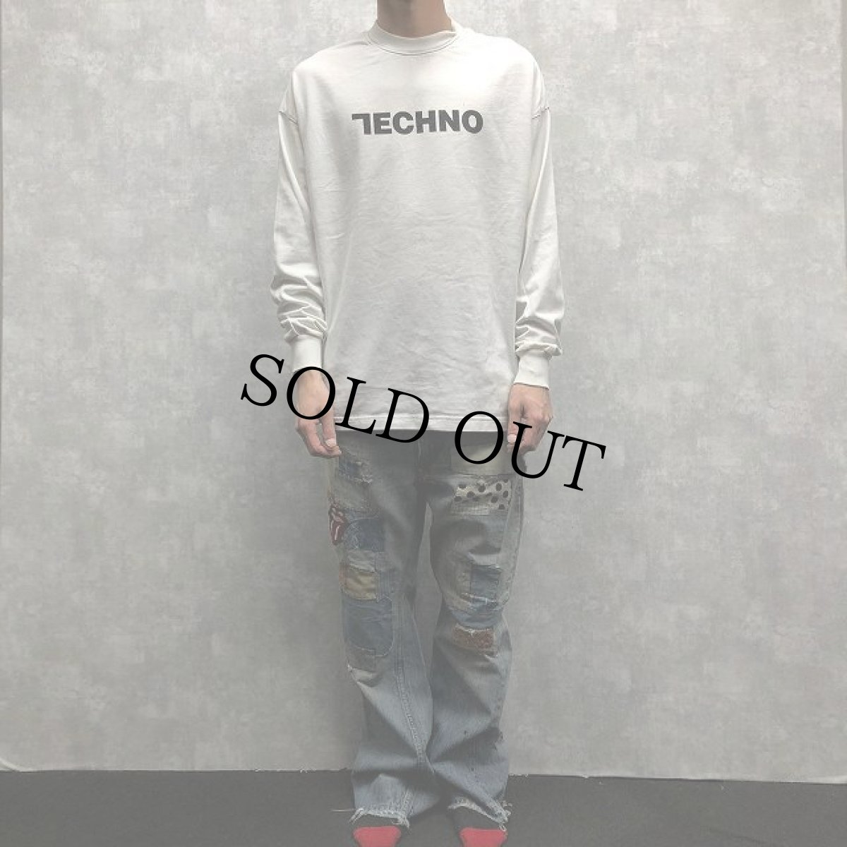 画像2: 17SS ALYX "TECHNO" プリントロンT M (2)