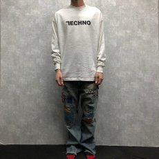 画像2: 17SS ALYX "TECHNO" プリントロンＴ M (2)