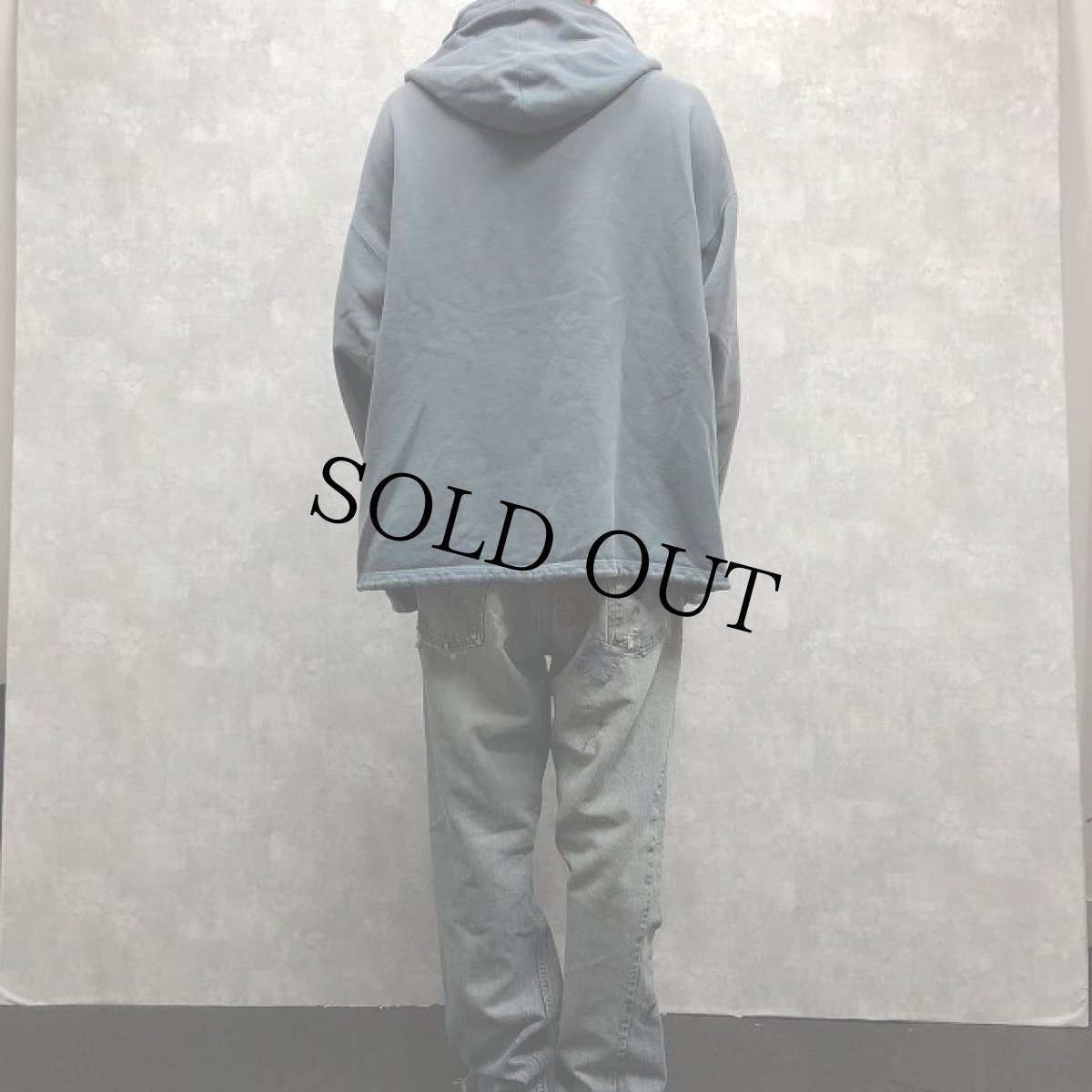 画像4: 90's STUSSY USA製 ロゴ刺繍スウェットフーディー XL (4)