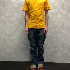 画像2: 60〜70's Levi's 646 BIGE リメイクフレアデニムパンツ W33 (2)