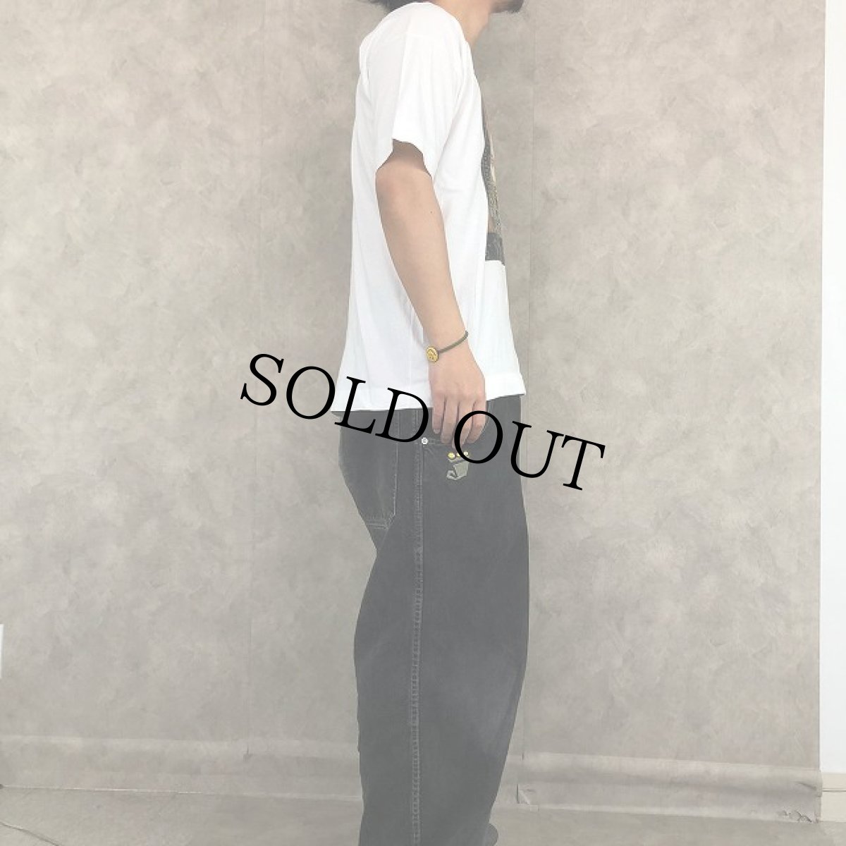 画像3: 90's GUSTAV KLIMT "接吻" アートプリントTシャツ (3)