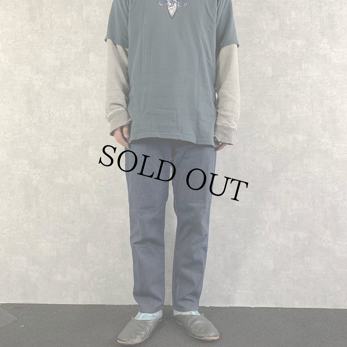 画像2: LEVI'S 612 BIGE ストレッチデニムパンツ W36 (2)