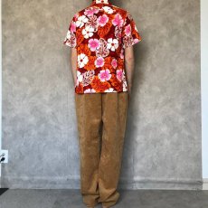 画像4: 70's HAWAII製 ジャガード織り アロハシャツ  (4)