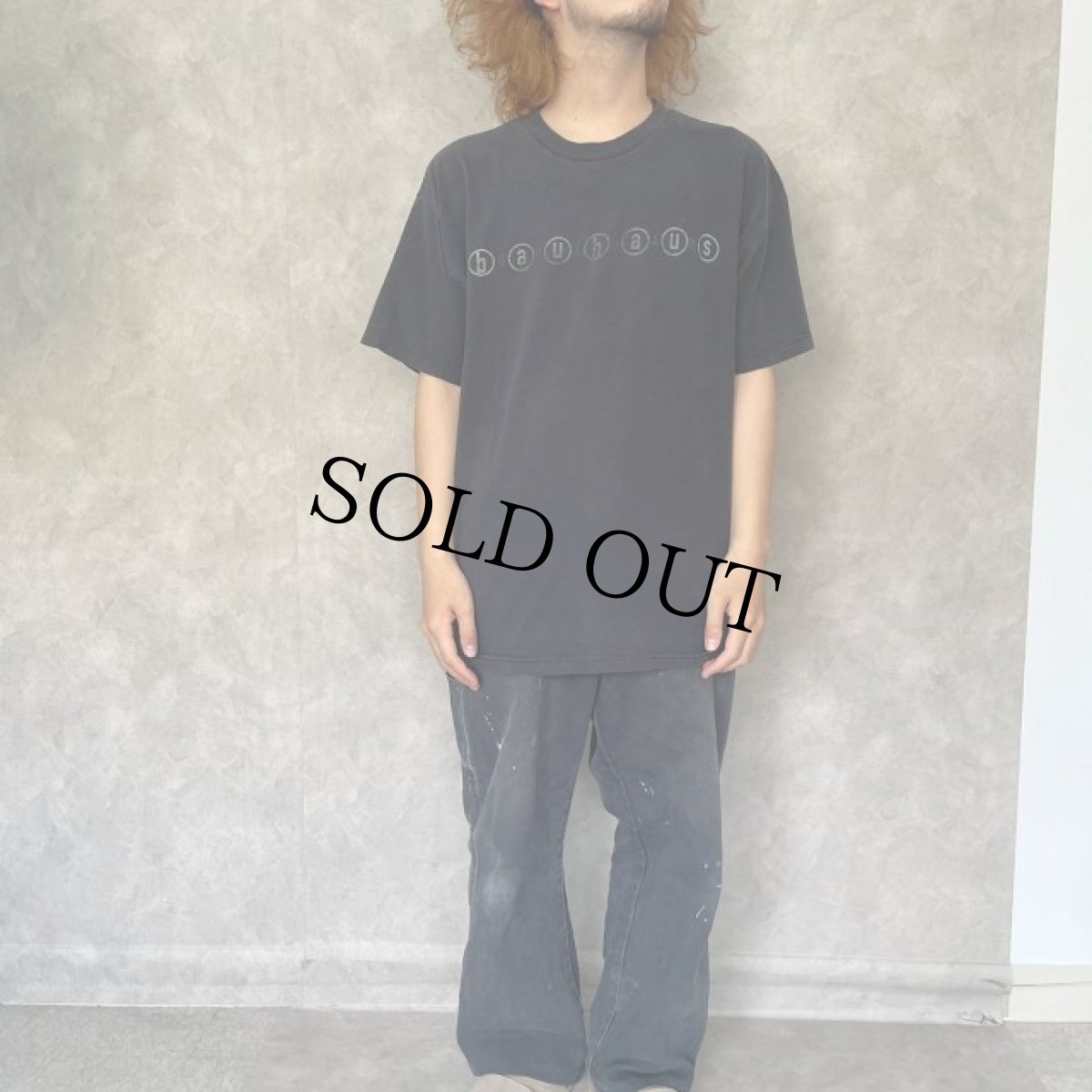 画像2: 90's bauhaus ロックバンドTシャツ XL (2)