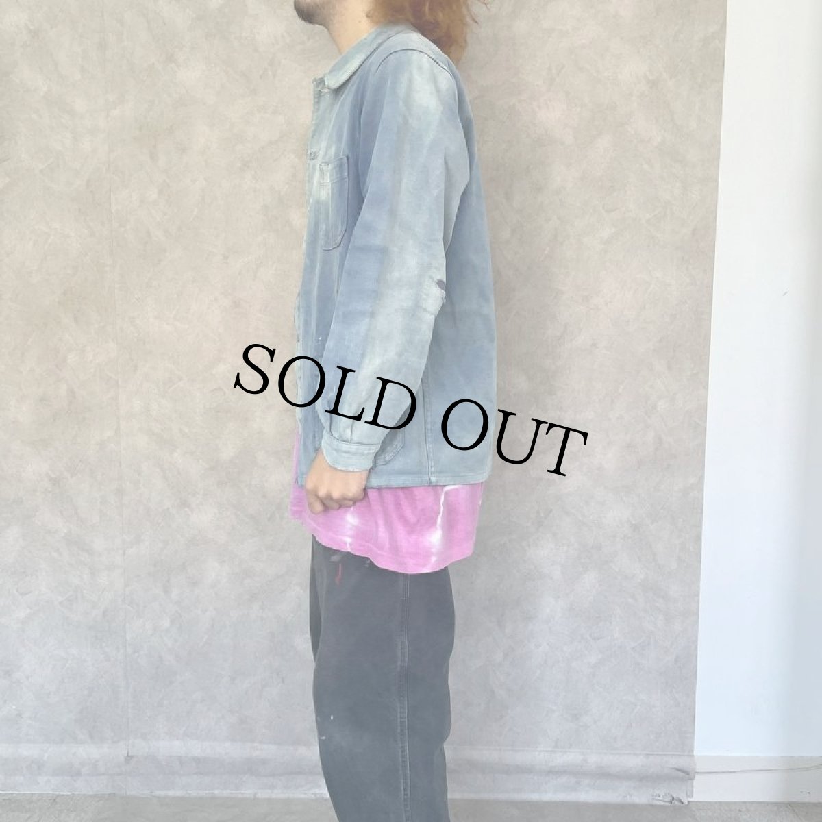 画像3: 50〜60's VETRA モールスキンカバーオール (3)