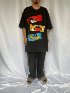 画像2: 90's DISNEY MICKEY MOUSE キャラクタープリントTシャツ (2)