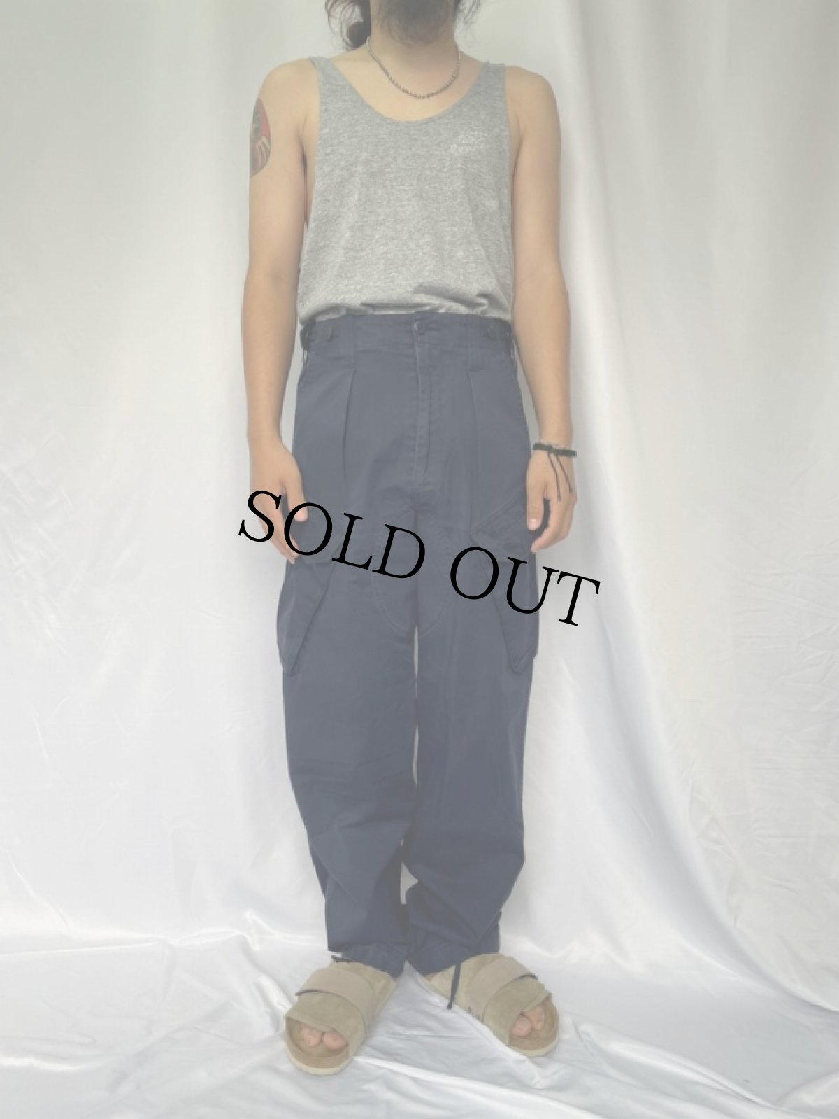 画像2: BRITISH ROYAL NAVY COMBAT TROUSERS W26-30 (2)