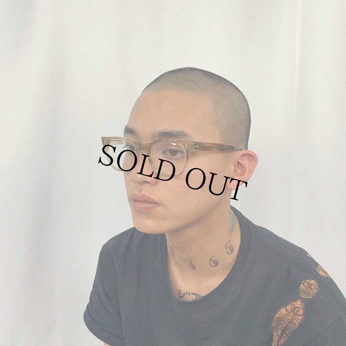 画像2: 60's FOREMOST クリアフレーム ウェリントン メガネ (2)