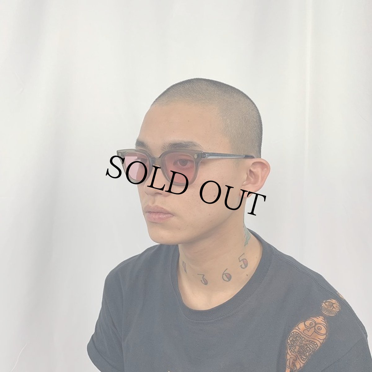 画像2: 60's FENDALL "T-30" グレーセル×メタル セーフティサングラス (2)