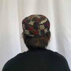 画像4: カザフ刺繍 イスラム帽 (4)