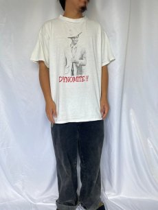 画像2: 90's Jimmie Walker USA製 "Dynomite!" コメディアンプリントTシャツ XL (2)