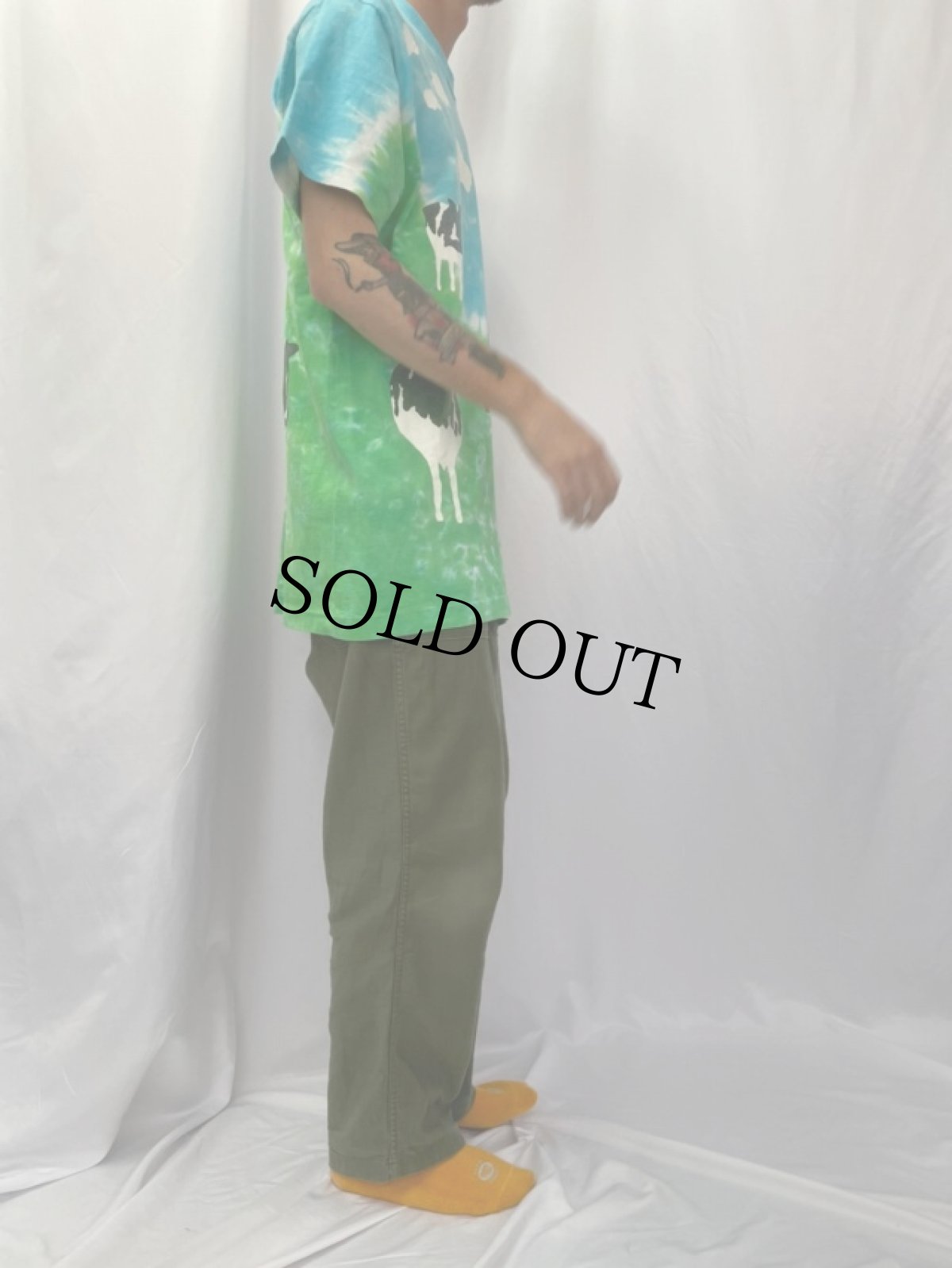 画像3: 90's LIQUID BLUE USA製 "BEN&JERRY'S" 大判プリントTシャツ XL (3)