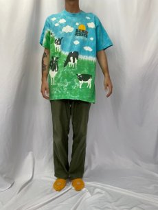 画像2: 90's LIQUID BLUE USA製 "BEN&JERRY'S" 大判プリントTシャツ XL (2)