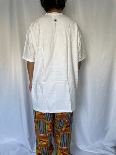 画像4: 90's Eames office "DCM" インテリア企業プリントTシャツ WHITE DEADSTOCK XXL (4)