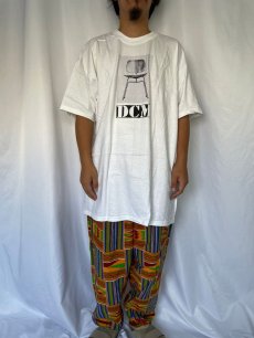 画像2: 90's Eames office "DCM" インテリア企業プリントTシャツ WHITE DEADSTOCK XXL (2)