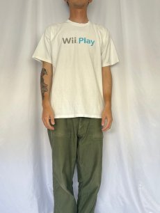 画像2: Nintendo "Wii Play" ゲームプリントTシャツ L (2)