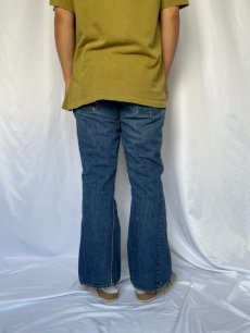 画像4: 70's〜80's Levi's 646 ベルボトムデニムパンツ W32 (4)