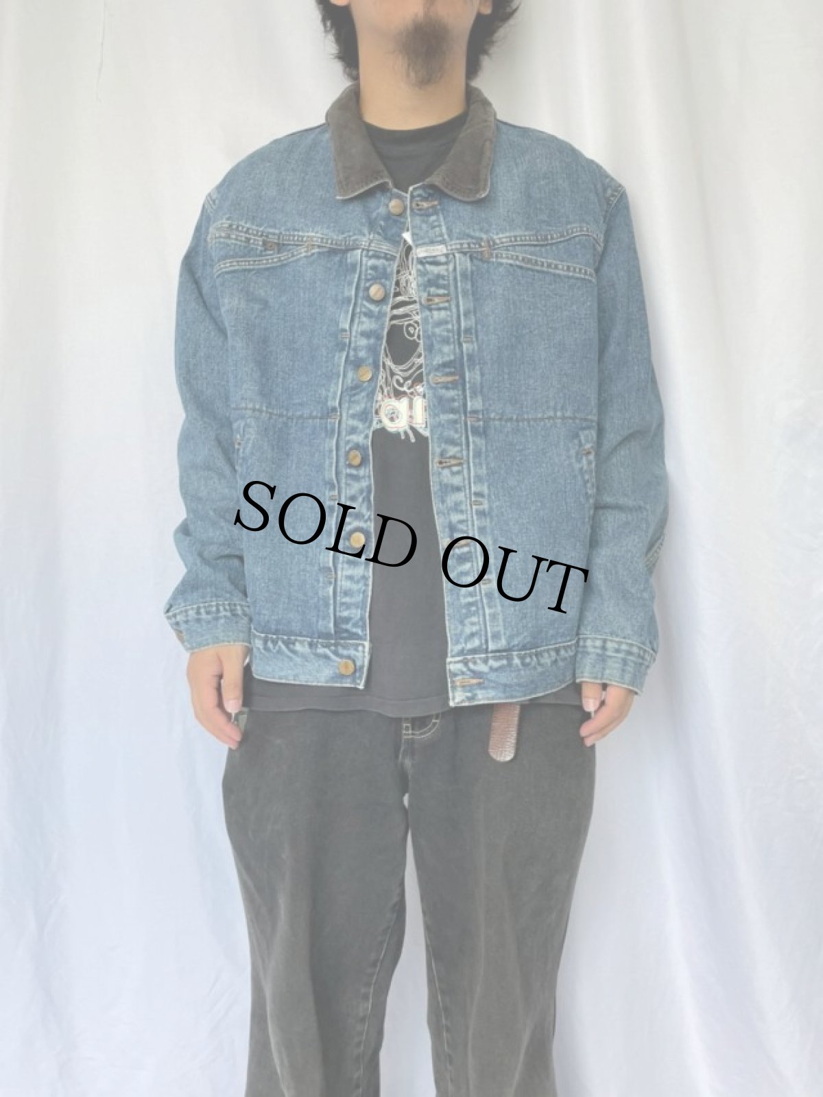 画像2: 90's〜 MARITHE＋FRANCOIS GIRBAUD USA製 デニムジャケット L (2)