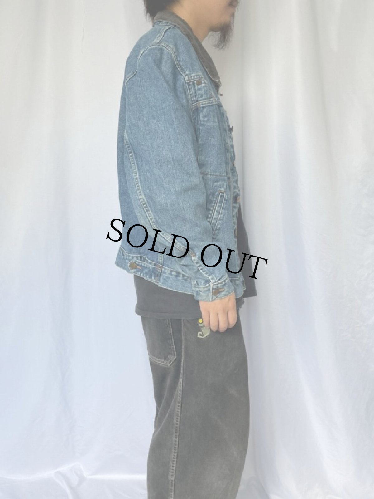 画像3: 90's〜 MARITHE＋FRANCOIS GIRBAUD USA製 デニムジャケット L (3)