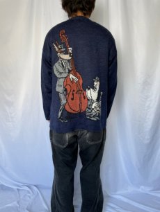 画像4: 90's TEX AVERY キャラクター柄織り スキーセーター  (4)