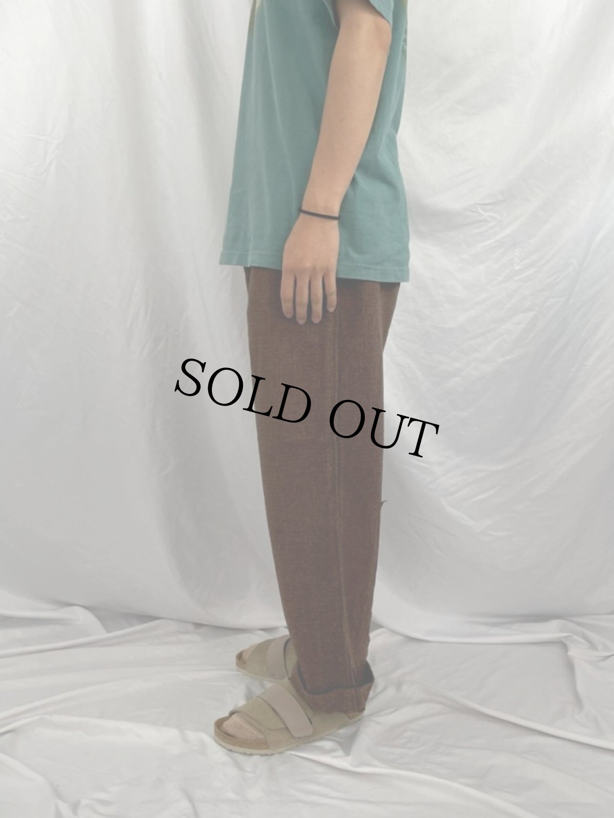 画像3: 〜40's チェック柄 ツイードスラックス W30-34 (3)