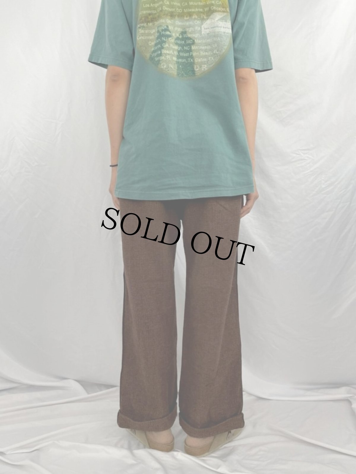 画像4: 〜40's チェック柄 ツイードスラックス W30-34 (4)