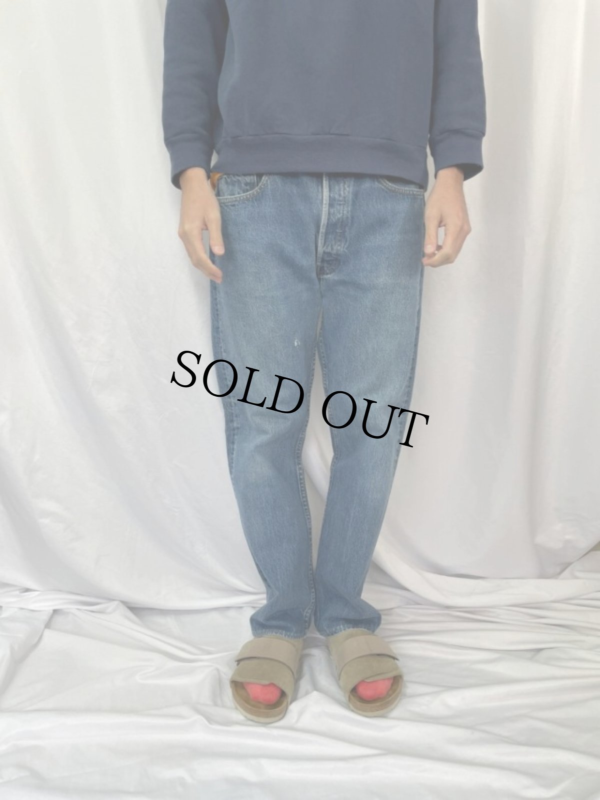 画像2: 80's Levi's 501 USA製 デニムパンツ W31 (2)