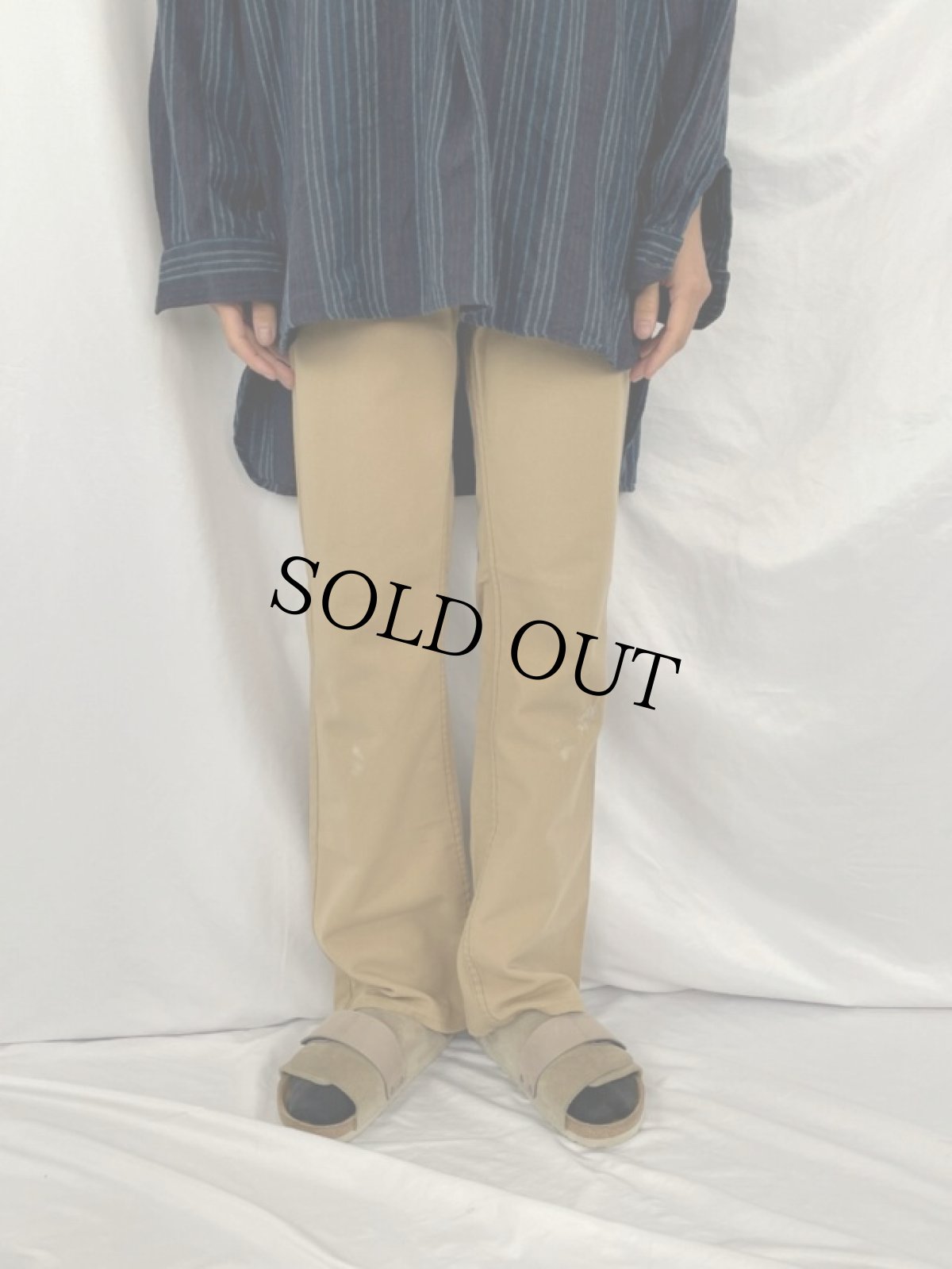 画像2: 80's Lee USA製 カツラギフレアパンツ W33 (2)