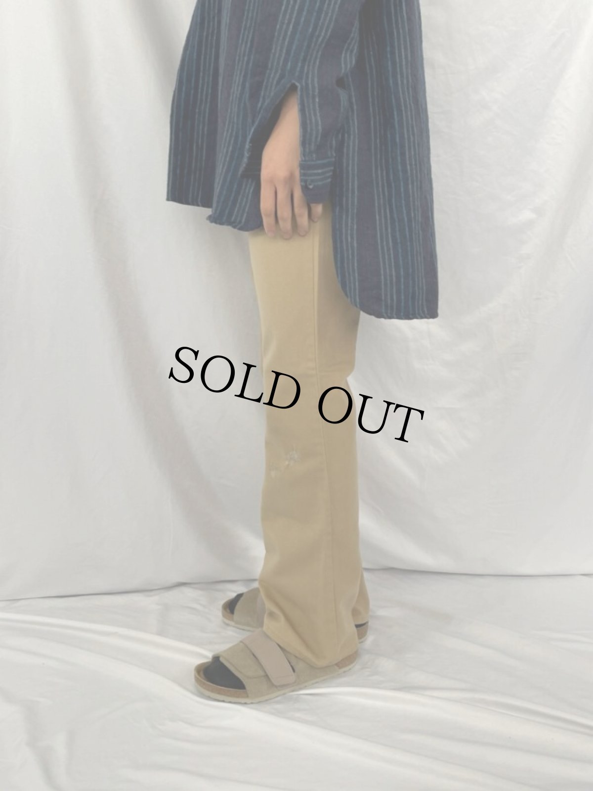 画像3: 80's Lee USA製 カツラギフレアパンツ W33 (3)