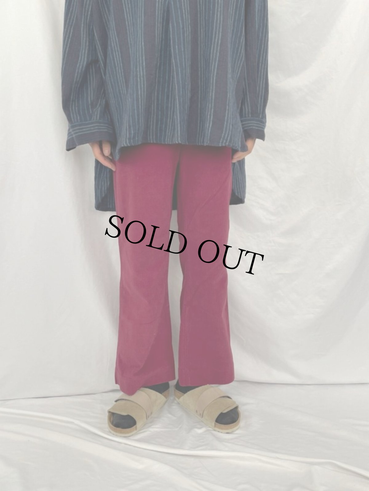 画像2: 70〜80's Sears USA製 カツラギフレアパンツ W32 (2)